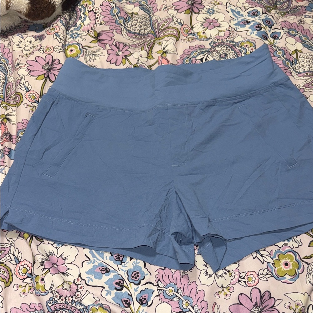 Athleta Sky Blue Performance Shorts